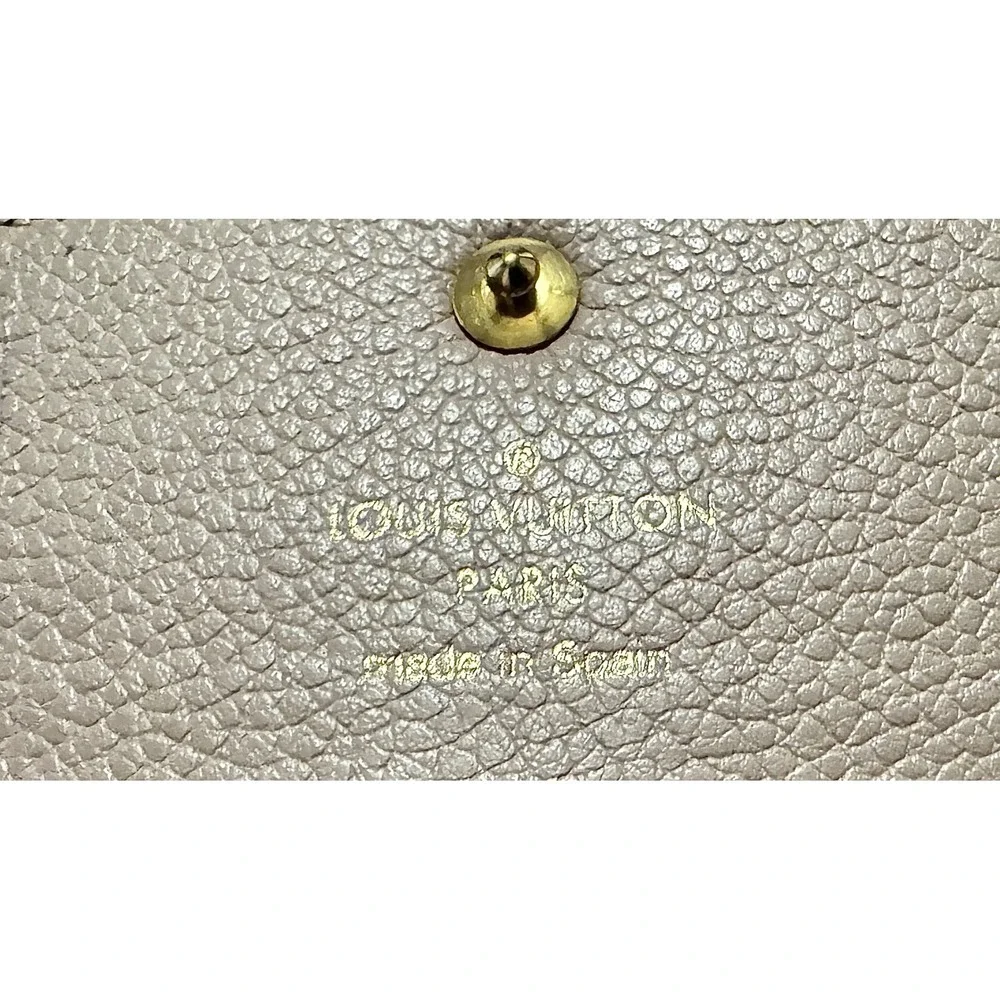 Louis Vuitton Emilie Wallet Monogram Empreinte Leather Pink M62370 CA1196